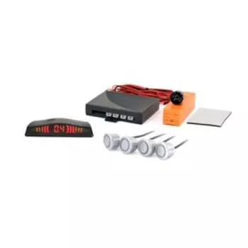 Парктроник SVS LED-003-4, 4 датчика, серебро