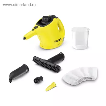 Пароочиститель Karcher SC 1, 1200 Вт, 20 м2, нагрев 3 мин, 0.2 л, защита от детей