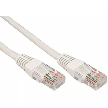 Патч-корд Rexant 18-1001 U/UTP не экранированный RJ-45 вил.-вилка RJ-45 кат.5E 0.5м серый П 107490