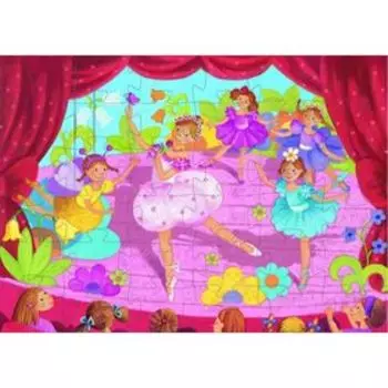 Пазл «Балерина с цветами»