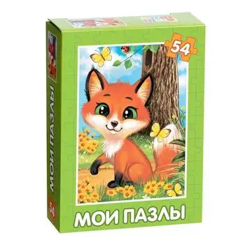 Пазл детский «Лисёнок», 54 элемента