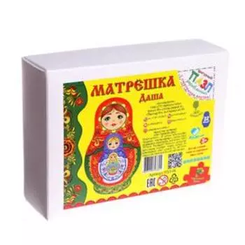 Пазл-конструктор деревянный «Матрёшка Даша»