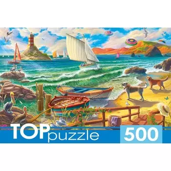 Пазл «На берегу моря», 500 элементов
