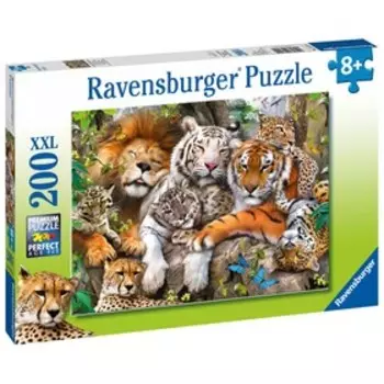 Пазл Ravensburger «Сон больших кошек», 200 элементов