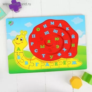 Пазл «Улитка. Алфавит»
