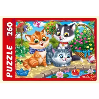 Пазл «Забавные котики № 4», 260 элементов