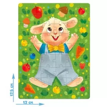 Пазл «Зайчонок», 54 элемента