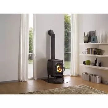 Печь отопительная Verona 200, с варочной плитой, 1 конфорка, чугун