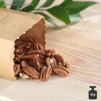 Пекан очищенный, Таджикистан, 100 г