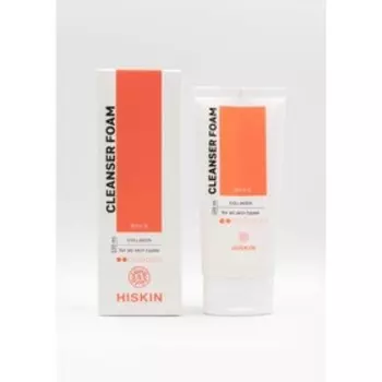 Пенка для умывания HISKIN с коллагеном, 120 мл