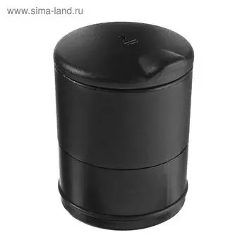 Пепельница для авто TORSO с подсветкой, 107 см, черный