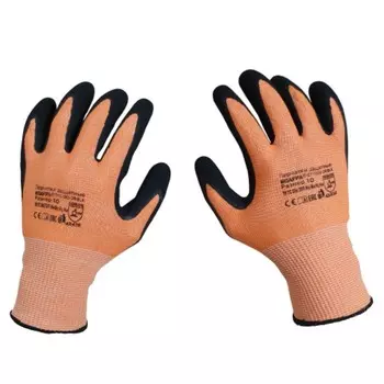 Перчатки для защиты от порезов SCAFFA DY1350S-OR/BLK, размер 8