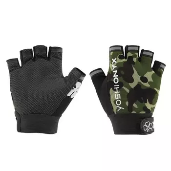Перчатки рыболовные Yoshi Onyx, открытые пальцы, камуфляж