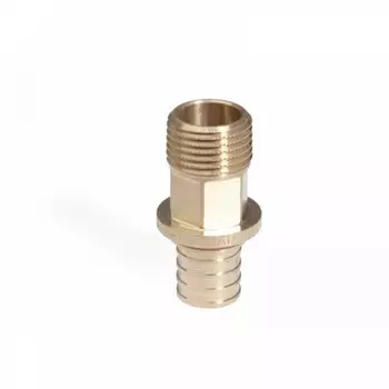 Переходник аксиальный REHAU RAUTITAN 14563121001, d=16 мм x 3/4", наружная резьба
