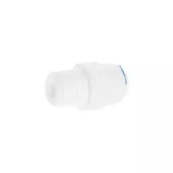 Переходник ITA F9074, 1/4" х 1/4", прямой, полипропилен
