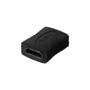 Переходник Luazon PL-004, HDMI (f) - HDMI (f), чёрный
