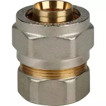 Переходник STOUT SFS-0002-003426, 3/4"x26 мм, внутр.резьба, для металлопласт.труб, винтовой
