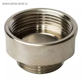 Переходник STOUT SFT-0008-001141, 1 1/4" x 1", внутренняя/наружная резьба, никел. латунь
