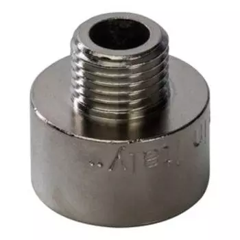 Переходник STOUT SFT-0008-001214, 1/2" x 1/4", внутренняя/наружная резьба, никел. латунь