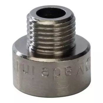 Переходник STOUT SFT-0008-003814, 3/8" x 1/4", внутренняя/наружная резьба, никел. латунь