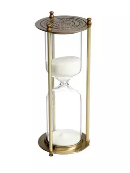 Песочные часы, на 45 минут, 821 см, металлические, медные