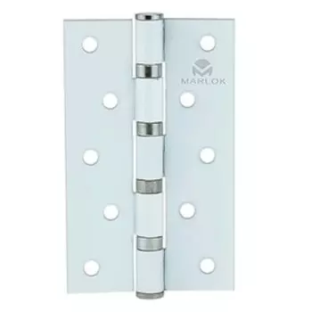 Петля дверная MARLOK, 125х75х2.5 мм, цвет белый
