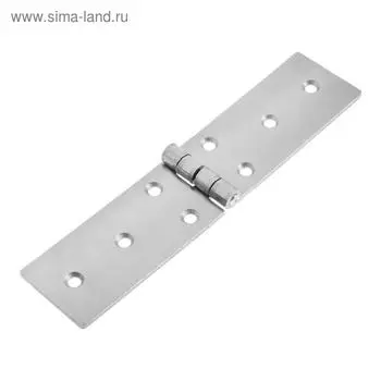 Петля карточная ТУНДРА, 200х45 мм, без покрытия, 1 шт.