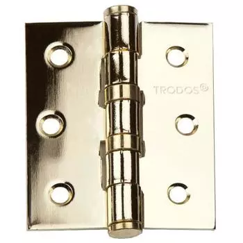 Петля TRODOS 75х62х2,5 б/к , цвет золото