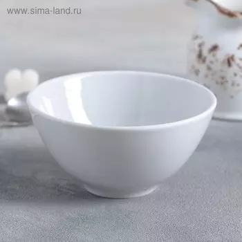 Пиала фарфоровая «Бельё», 250 мл, d=11 см