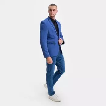 Пиджак мужской, индиго, размер 46