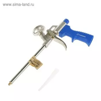 Пистолет для монтажной пены ТУНДРА металлический корпус