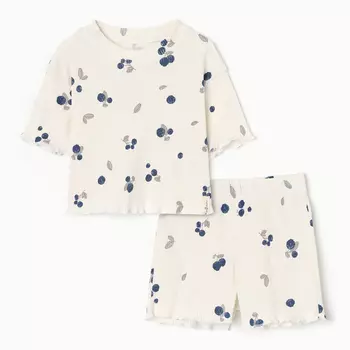 Пижама детская (футболка и шорты) KAFTAN Little berry р.38 (146-152)