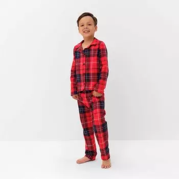 Пижама новогодняя детская KAFTAN "Cristmas" размер28 (86-92)