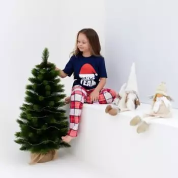 Пижама детская KAFTAN "Santa team" размер 34 (122-128 см)