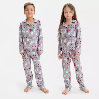 Пижама детская KAFTAN "Скандинавия" размер 30 (98-104 см)