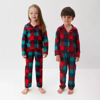 Пижама детская KAFTAN Xmas mood, размер 36 (134-140 см)