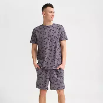 Пижама мужская KAFTAN "Game" размер 54, серый