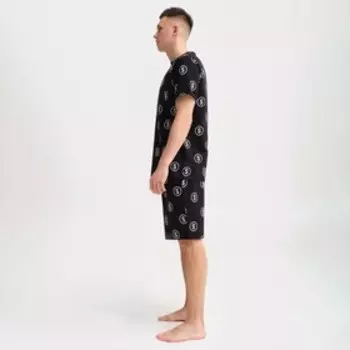 Пижама мужская KAFTAN Money, размер 50, чёрная