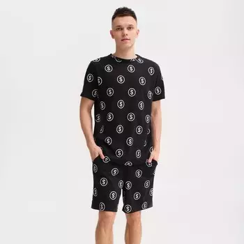 Пижама мужская KAFTAN Money, размер 56, чёрная