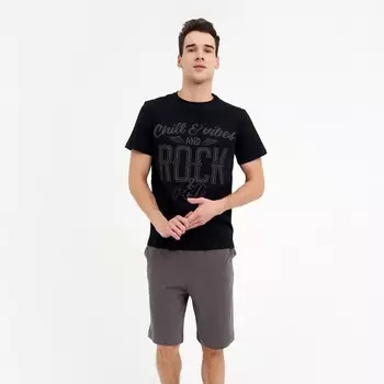 Пижама мужская KAFTAN "Rock & Roll" размер 54