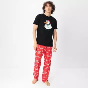 Пижама мужская KAFTAN "С га-га годом", размер 54
