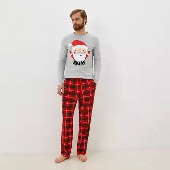 Пижама мужская KAFTAN "Santa" размер 56