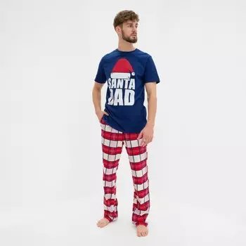 Пижама мужская KAFTAN "Santa team" размер 56