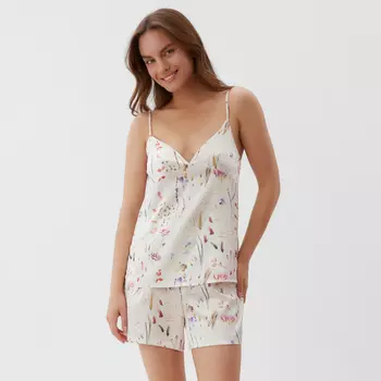 Пижама женская (майка, шорты) KAFTAN Spring, размер 52-54