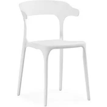 Пластиковый стул Vite пластик, белый 49x48x75 см