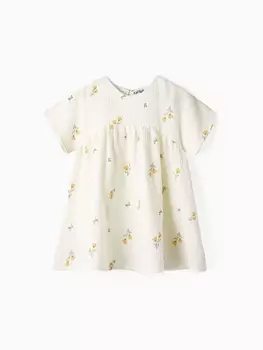 Платье детское KAFTAN «Цветы», рост 122 см