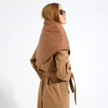 Платок женский MINAKU: Casual Collection цвет коричневый