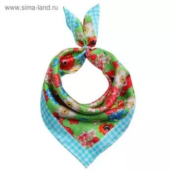 Платок женский, размер 53х53, цвет мультиколор