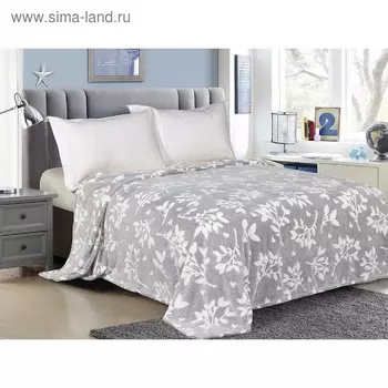 Плед «Бамбук» евро, размер 200 x 220 см, микрофибра