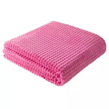 Плед Cubes pink, размер 150х200 см, цвет розовый